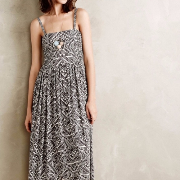 Corey Lynn Calter Sketchbook Geometric Midi Dress - Picture 5 of 12